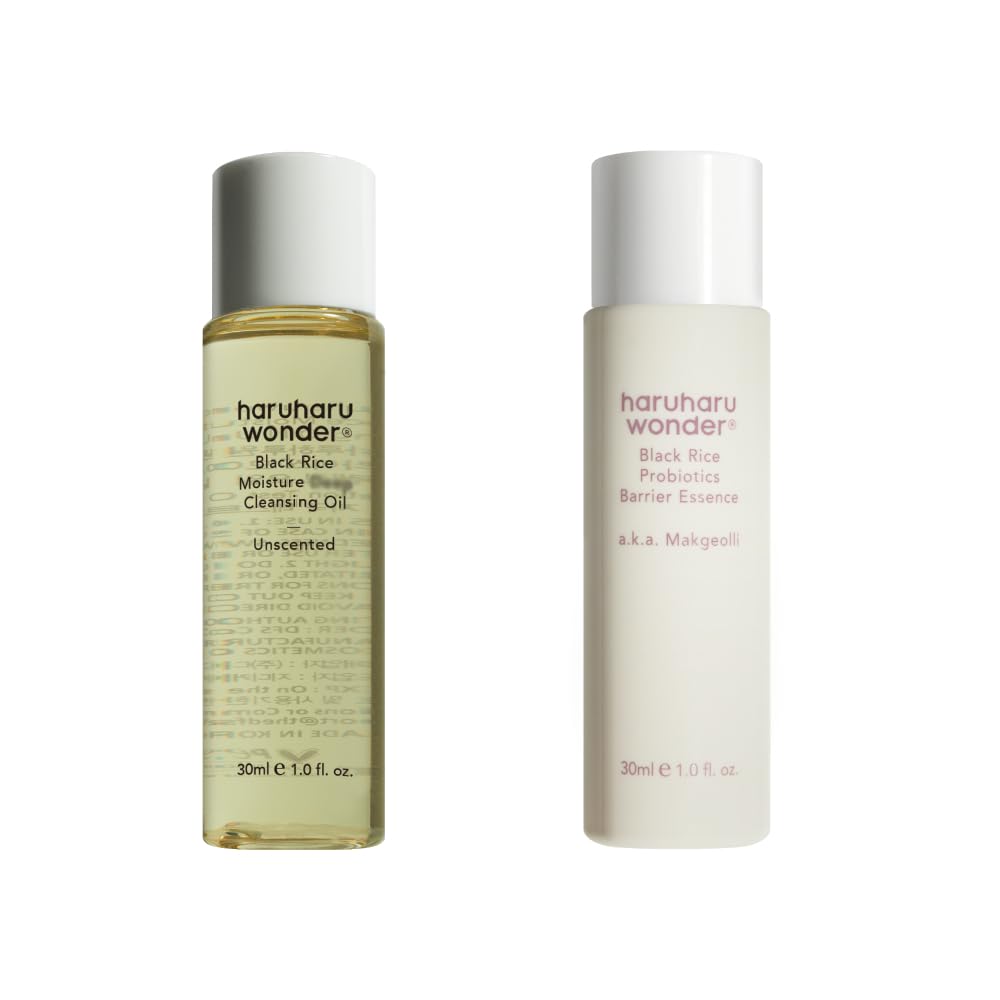 Amazon.com: HARUHARU wonder Travel Size Trial Set Cleansing Oil